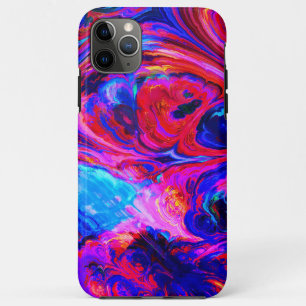 Modern Splash of Purple Hue Paints iPhone 11 Pro Max Case