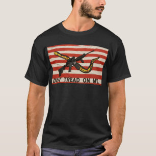 Modern sporting rifle on the first navy jack. T-Shirt