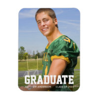 Modern Sporty Graduation Announcement Photo