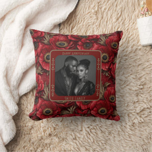 Modern Spouse Wedding Anniversary  Throw Pillow  