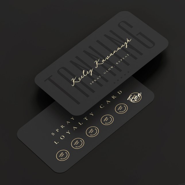 Modern Spray Tan Tanning Specialist Loyalty Card (Modern Spray Tan Tanning Specialist Loyalty Card
)