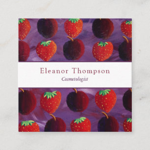 Modern Square Professional Square Business Card