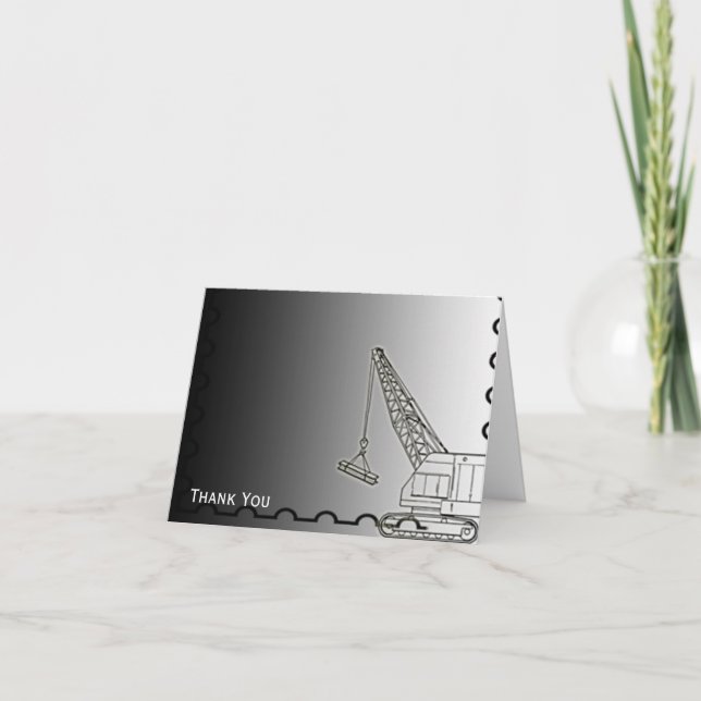 Modern Steel Construction Thank You Card (Front)