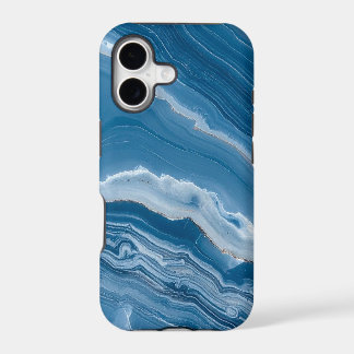 Modern Stone Dusty Blue Marble