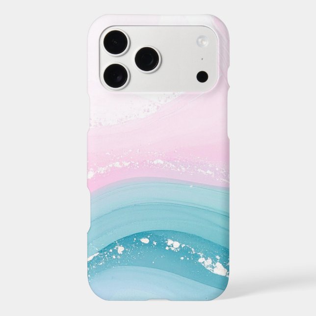 Modern Stone Dusty Blue Marble (Back)