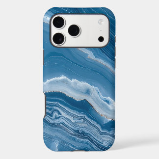 Modern Stone Dusty Blue Marble