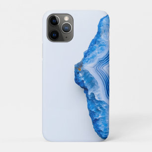 Modern Stone Dusty Blue Marble iPhone 11 Pro Case