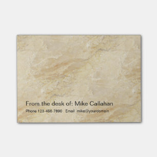 Modern Stone Look From The Desk Of Post-it Notes