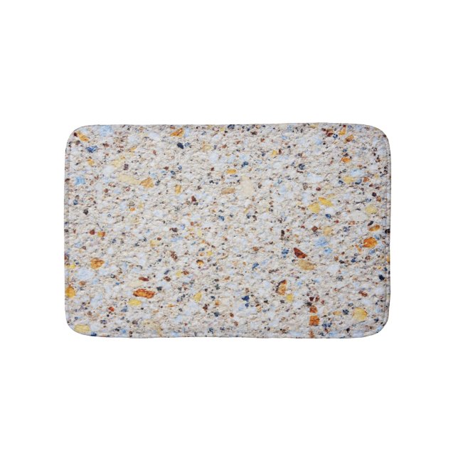 Modern Stone, Marble Pattern Bath Mat (Front)