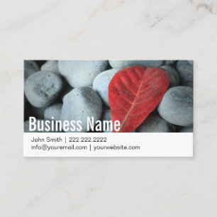 Modern Stones Photography Business Card