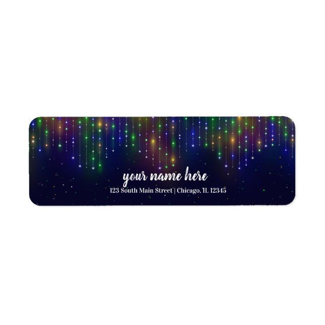 Modern string lights (Front)