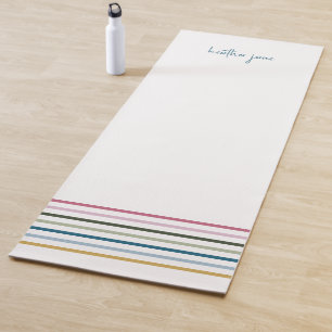 Modern Stripe Yoga Mat