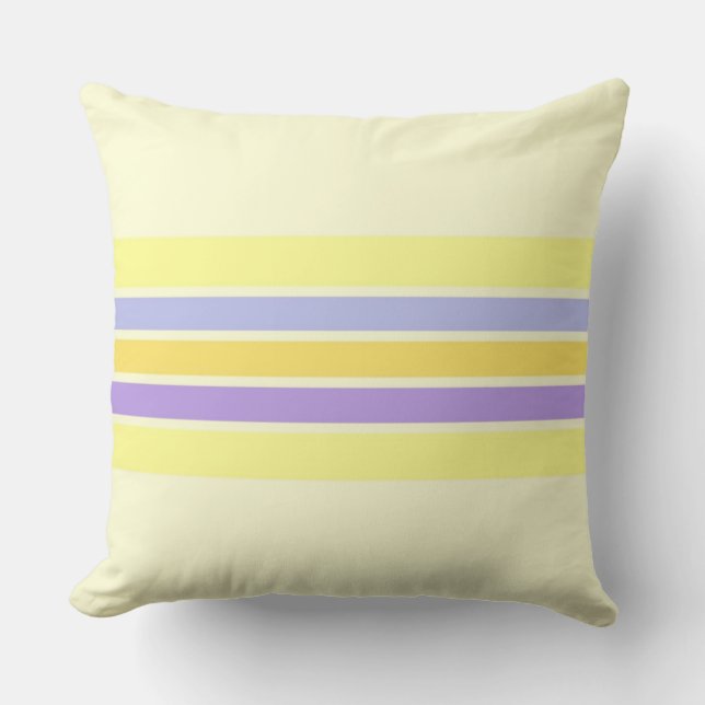 modern stripes art cushion (Front)