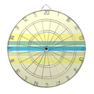 modern stripes art dartboard