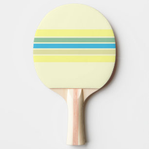 modern stripes art ping pong paddle