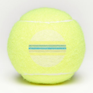 modern stripes art tennis balls