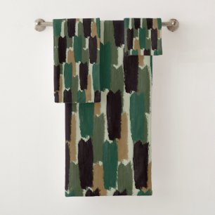 Modern Stripes Bath Towel Set