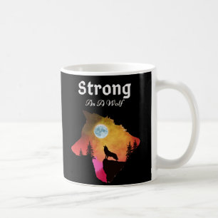 Modern Strong Wolf Coffee Mug