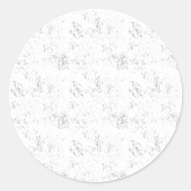 Modern Student Desk Aesthetic Design Classic Round Sticker (Front)