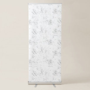 Modern Student Desk Aesthetic Design Retractable Banner