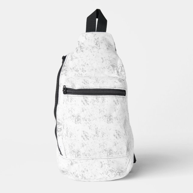 Modern Student Desk Aesthetic Design Sling Bag (Front)