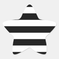 Modern Style Black And White Stripes