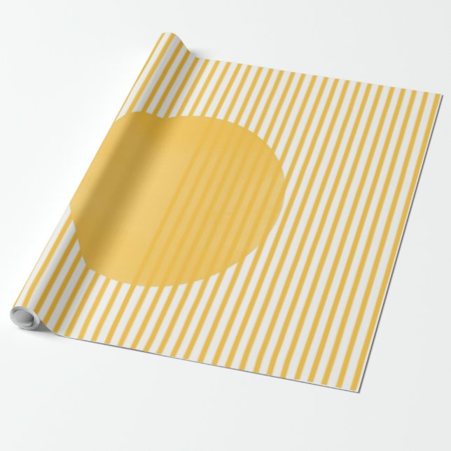 Modern style design art wrapping paper (Unrolled)