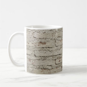 Modern style design decorative brick wall surface coffee mug