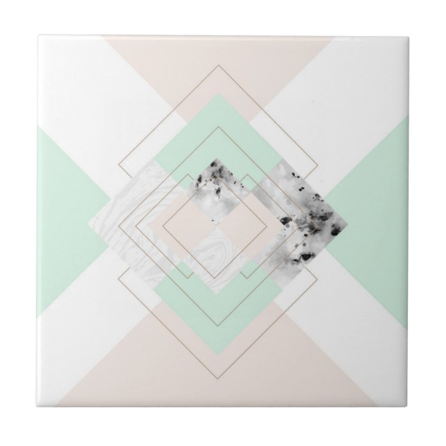 Modern Style Geometric Design Tile (Front)