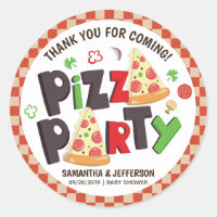 Modern Style Pizza Party