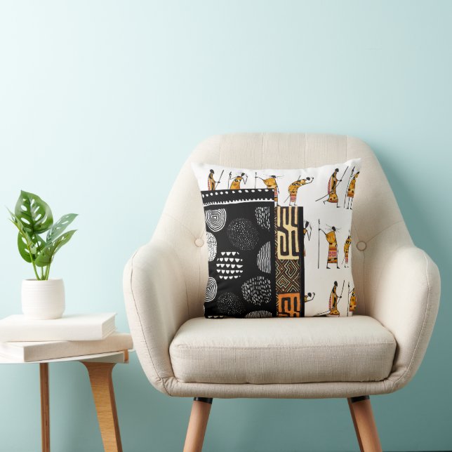 Modern Style Print Cushion (Chair)