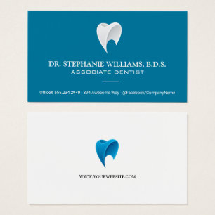 Modern Stylised Tooth Logo Dental