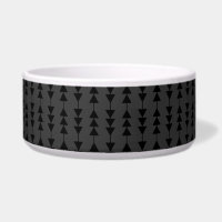 Modern & Stylish Black Hanging Triangles on Smoky