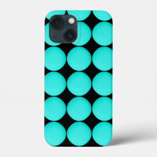 Modern Stylish Blue Pattern iPhone 13 Mini Case
