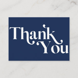 MODERN STYLISH BOLD Thank you for your purchase Enclosure Card
