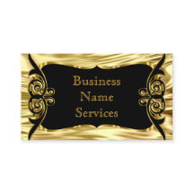 Modern Stylish Business Deco Gold Black