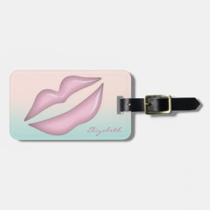 Modern  Stylish Chic - Lips,Personalised Luggage Tag