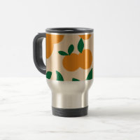 Modern Stylish Citrus Fruit Oranges Pattern