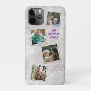 Modern Stylish Customised Photo Family Home Decor iPhone 11 Pro Case