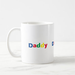 Modern Stylish Daddy Coffee Mug