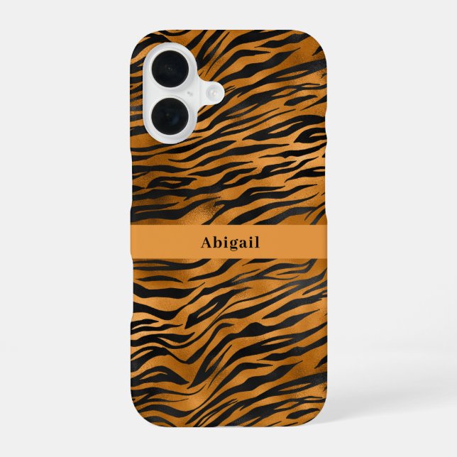 Modern Stylish Girly iPhone 16 Case (Back)
