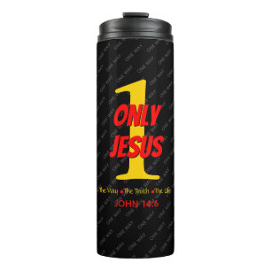 Modern Stylish Jesus Christian Thermal Tumbler