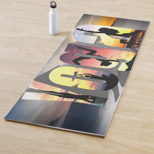 Modern Stylish Minimalist Yoga Mat
