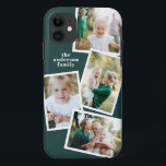 Modern stylish multi photo family electronic iPhone 11 case<br><div class="desc">Modern stylish multi photo family electronic phone case design. Ideal birthday,  Christmas,  mothers day or Fathers day design. Colours can be changed.</div>
