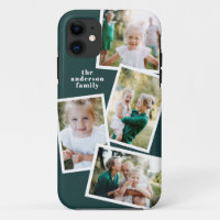 Modern stylish multi photo family electronic