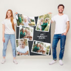 Modern stylish multi photo family home decor