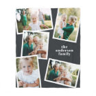 Modern stylish multi photo family home decor