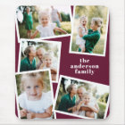 Modern stylish multi photo family home decor