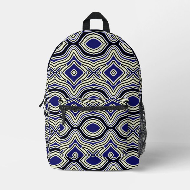 Modern stylish multiple colour classic design   pr printed backpack (Front)