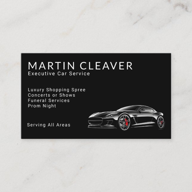 Modern Stylish Music DJ Party Concert Planner  Business Card (Front)